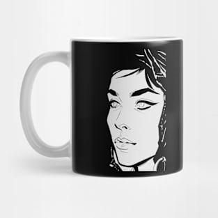 Comic Woman T-Shirt Mug